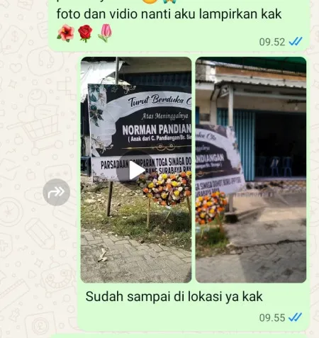 Pengiriman Karangan Bunga Binus Anggrek