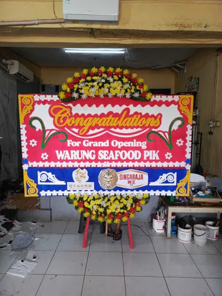 Papan Bunga Ucapan Selamat Binus Anggrek